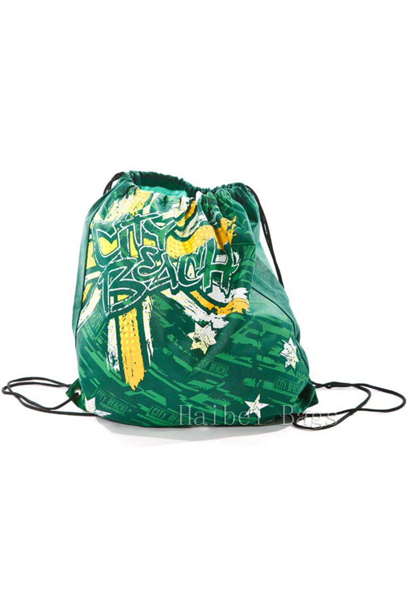 Sports Drawstring Backpack Without Gusset 